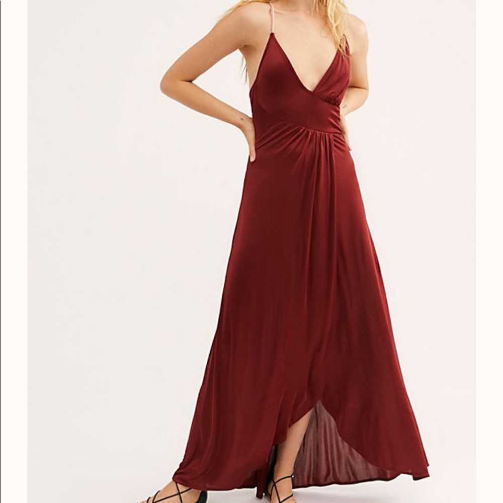 NWT Free People East Side maxi slip